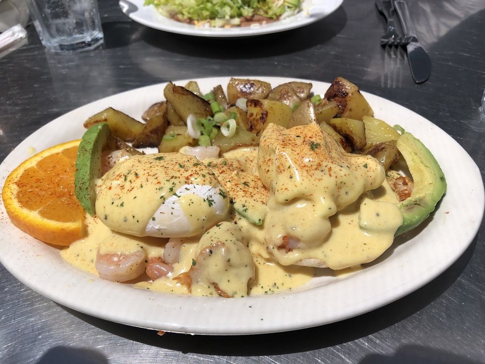Neighborhood breakfast spot with simple table service.